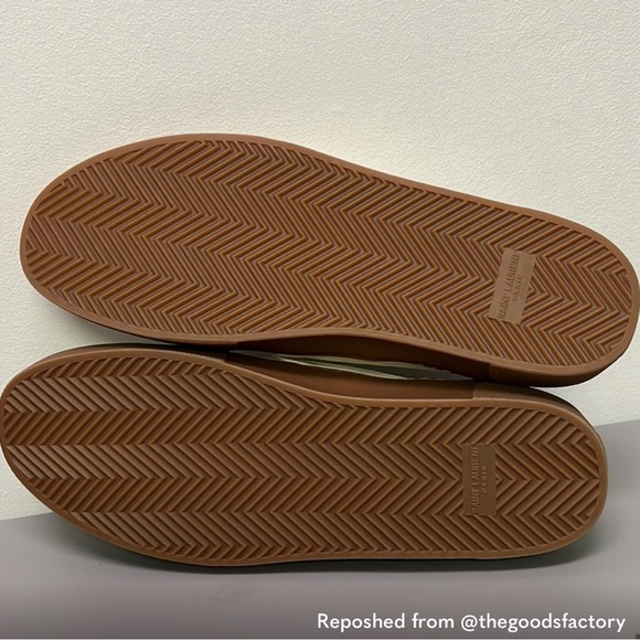 NWOT Saint Laurent Venice Canvas Slip Ons - Picture 8 of 9